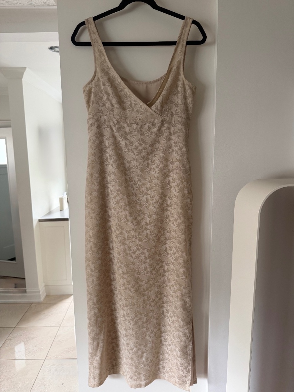 Vintage 1998 Esprit de Corp Jacquard Midi Dress Size 7/8